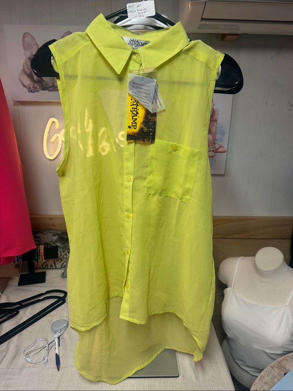 Tramp Yellow Top
